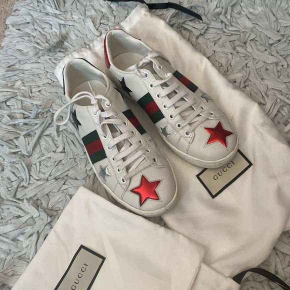 Authentic Gucci Tennis Shoes - Picture 4 of 4